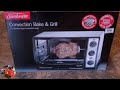 Unboxing and testing the Sunbeam BT16700 17L Stainless Steel Convection Bake & Grill Oven