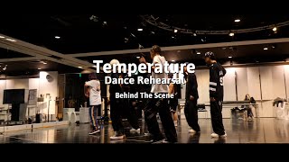 PSYCHIC FEVER - 'Temperature Prod. JP THE WAVY' Dance Rehearsal Behind The Scene