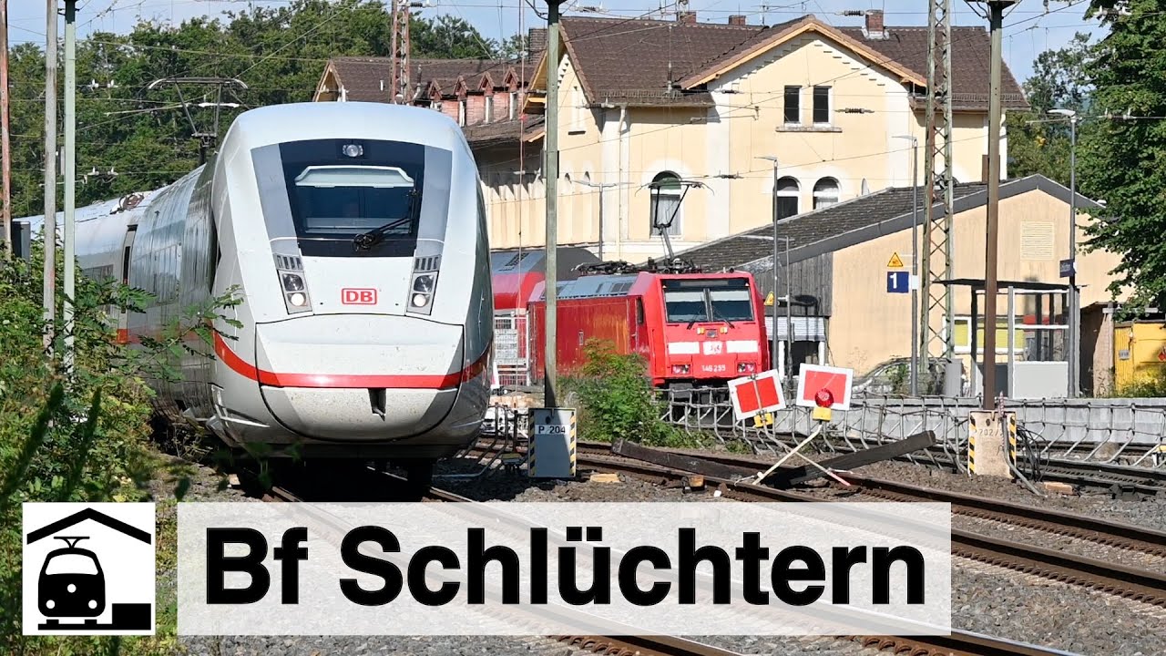 Bahnhof Schlüchtern August 2021 [Kinzigtal]
