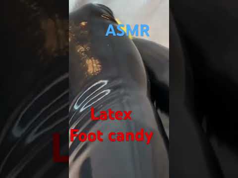 ASMR latex foot candy #notalking #asmrtriggers #relax #rubbergloves