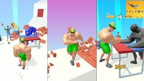 Muscle Rush 💪🏻 Max Level Gameplay (Android & IOS) Walkthrough All Levels Part 4