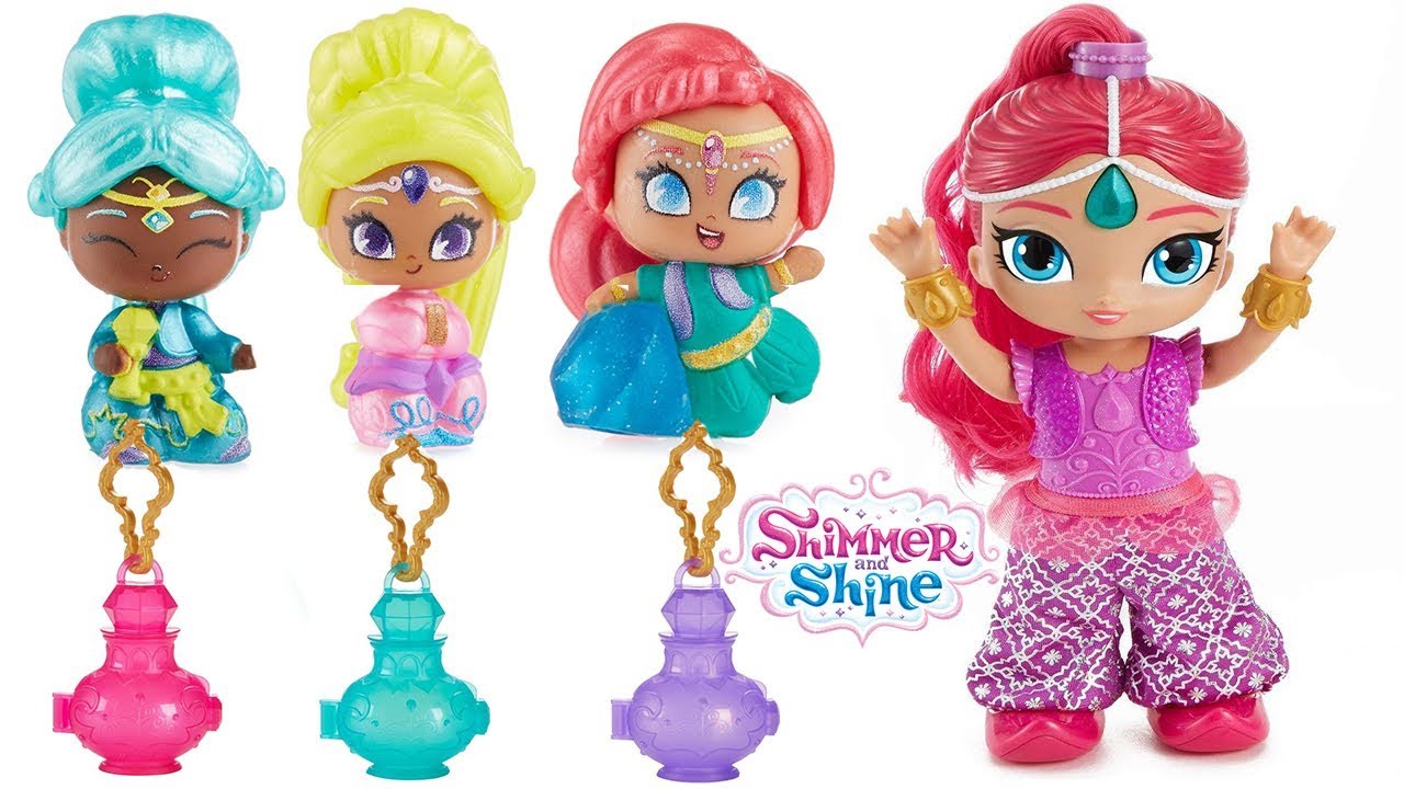 mini shimmer and shine dolls