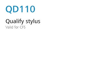 QD110 - Qualify stylus