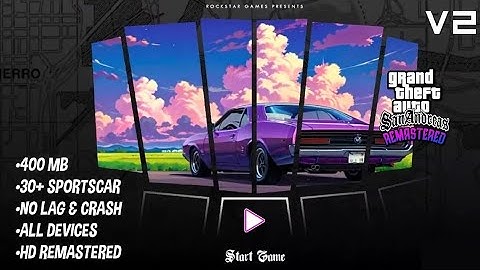 GTA San Andreas Remastered Graphics Mod V2 | Full Modpack for Android 13 & 14 | 2026#gtasanandreas