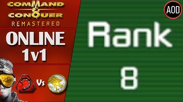 Command and Conquer Remastered: Tiberian Dawn (C&C TD) - 1v1 Online Ranked - Season 2 - Top 10