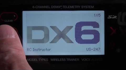 AP58 Apprentice S 15e RTF Sim DX6