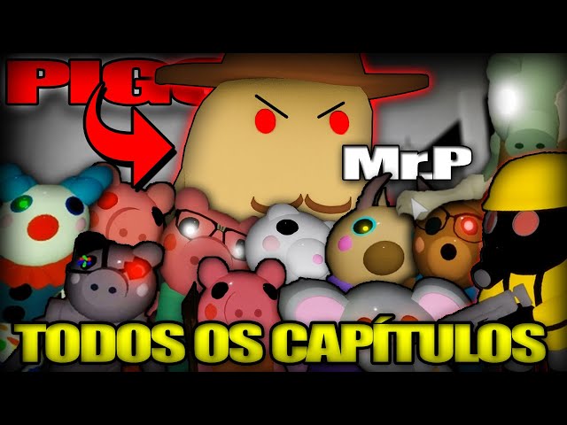 TODOS OS FINAL DE PIGGY [ALPHA]!! DESCOBRI O SEGREDO!! 