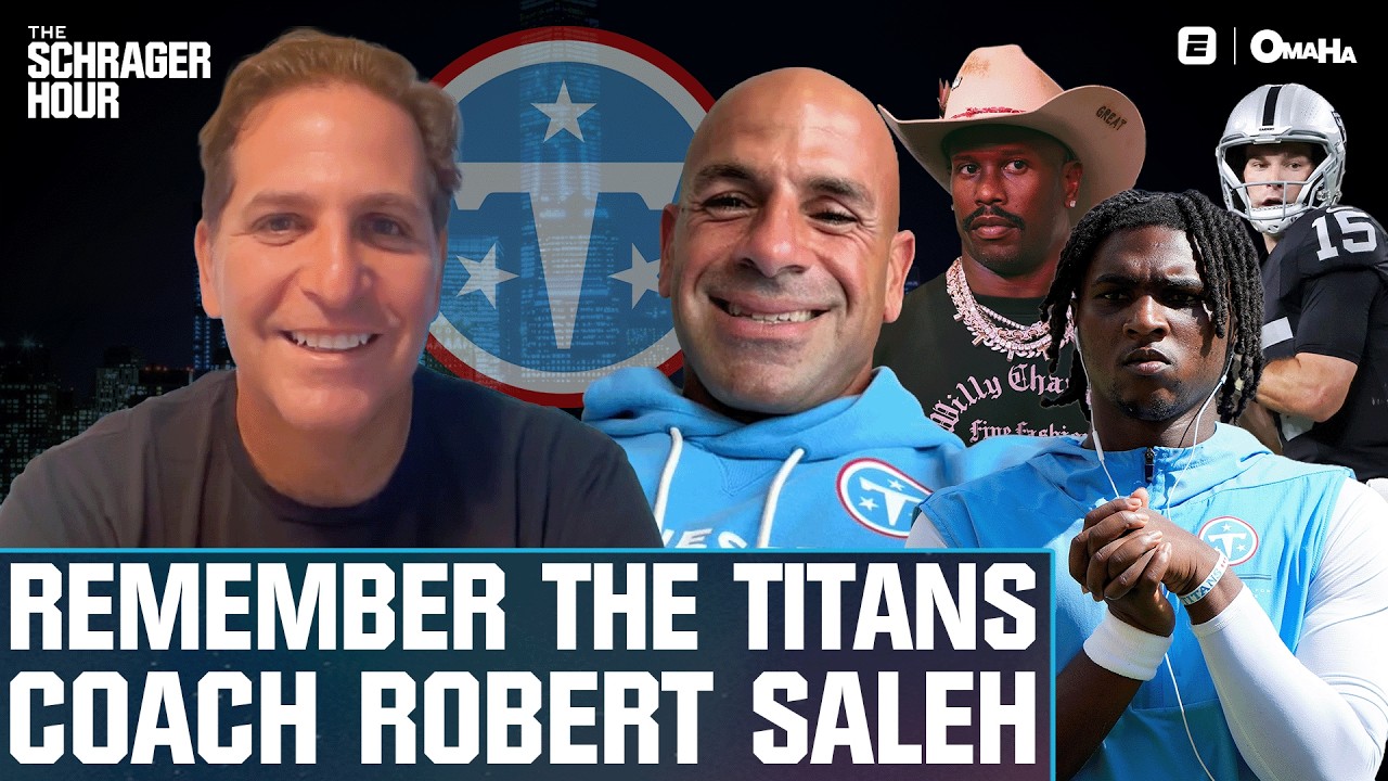 Remember The Titans with new HC Robert Saleh | The Schrager Hour