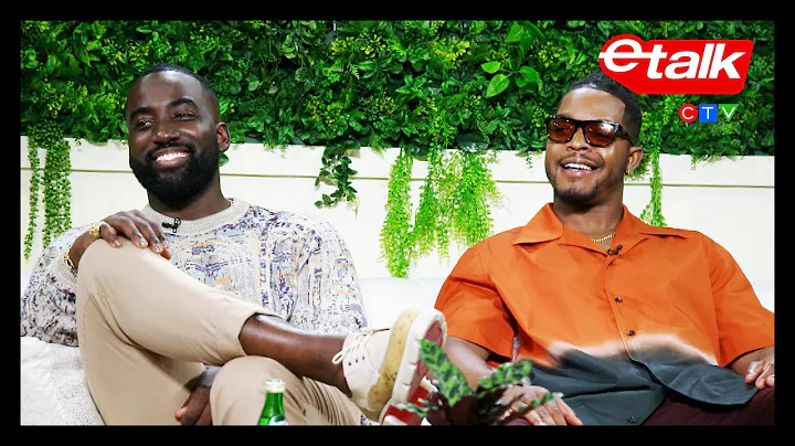 Shamier Anderson & Stephan James celebrate Black e...
