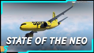 LIVE IN 4K!! THE STATE OF THE INIBUILDS A320NEO | PENSACOLA  HOUSTON
