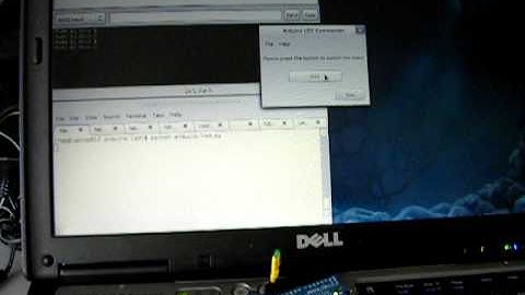 Arduino controlled by a GTK interface