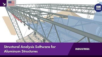 Structural Analysis Software for Aluminum Structures | RFEM 6 & RSTAB 9 by Dlubal Software