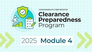 [Module 4] CCI Clearance Preparedness 2025