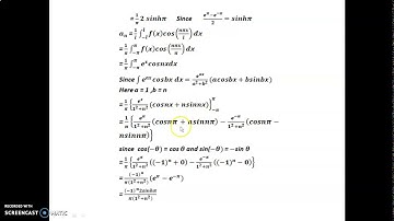Fourier series neither even nor odd