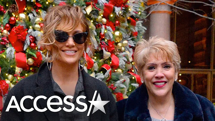 Jennifer Lopez Surprises Mom With 75th Birthday Pa...