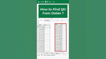 Find Quarters from dates 🗓️
