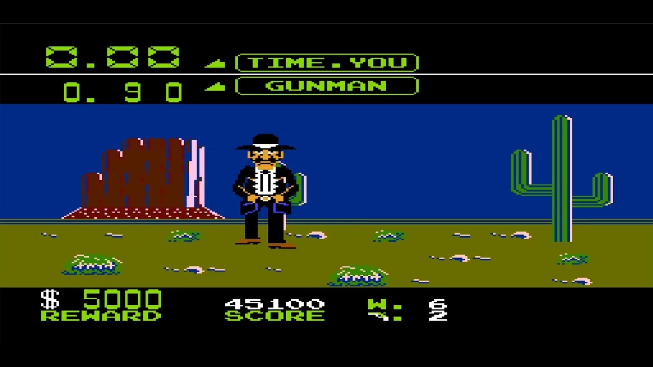 Wild Gunman (NES/1984) - YouTube