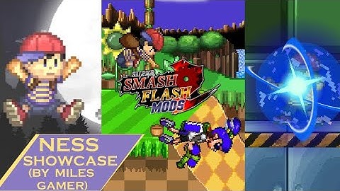 SSF2 Mods-Ness Showcase!(by Miles Gamer).