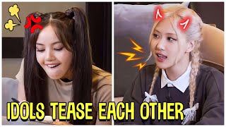 Kpop Idols Teasing Each Others