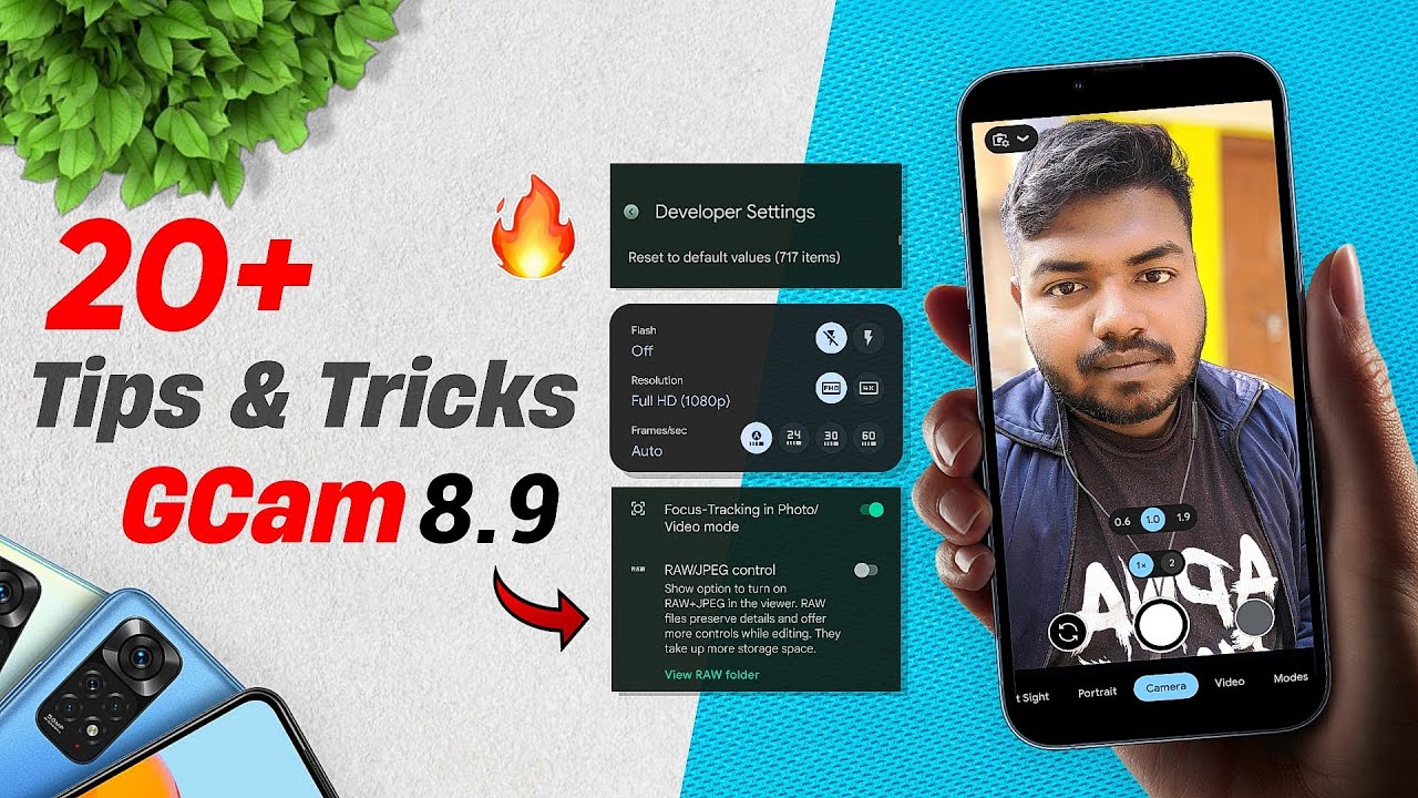 GCam 8.9 Best 20+ Tips And Tricks 😱🔥