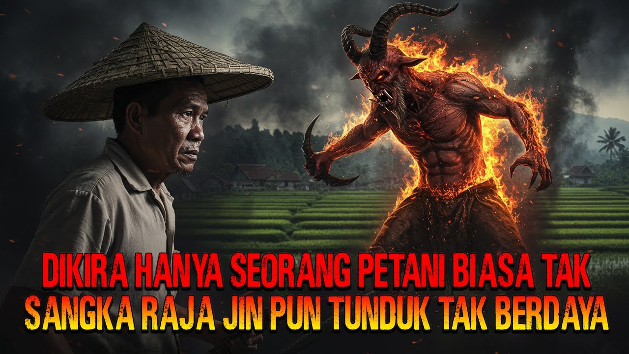 DIKIRA HANYA SEORANG PETANI BIASA TAK SANGKA RAJA JIN PUN TUNDUK TAK BERDAYA