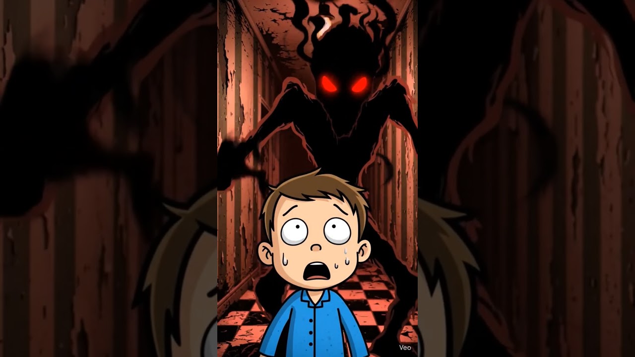 Yeh Ghar Sunsaan Kyun Hai? 👻 (Horror Cartoon) #shorts by MOOSE295_legacy