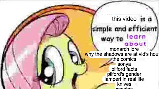 Famous vylet pony talks about its COMICS and PILFORD and SONYA and LAMPERT and KNIVES and MORE Profile