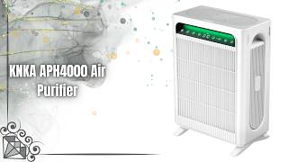 KNKA APH4000 Air Purifier Review | Cleans 1695 ft² Room Fast!