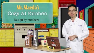 Design by numbers, on Mr. Maeda's Cozy AI Kitchen