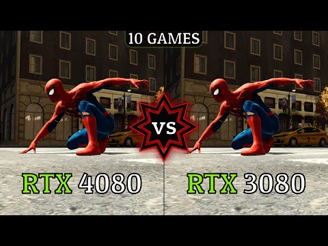 RTX 3080 vs RTX 4080 | How Big Is The Difference? | 10 Games at 2160P