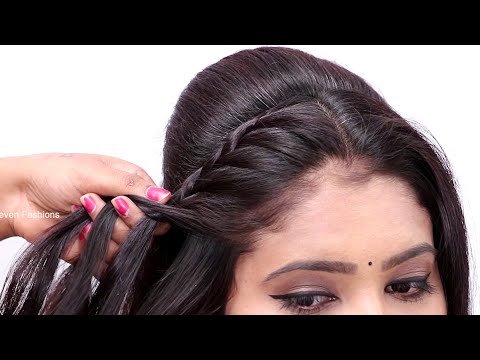 Simple Hairstyle | For Indian Outfits | Femirelle - YouTube