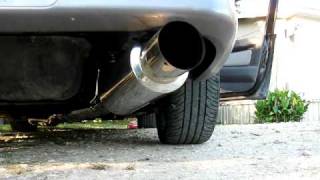 1990 Eagle Talon TSi w/Ebay catback, Megan Racing down pipe, BC 280 cams idle 2