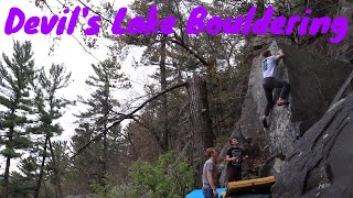 Another Day At The Lake - Devil's Lake Bouldering