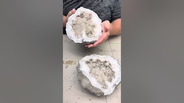 Basic opening of a geode