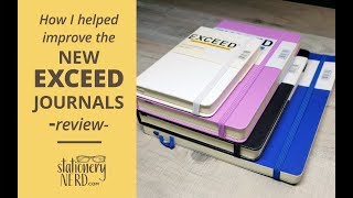 NEW Exceed Notebook at Walmart – how I helped improve it and a detailed review of all 4 sizes