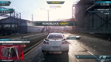 AMD Radeon HD 7750 - Need for speed: Most Wanted benchmark