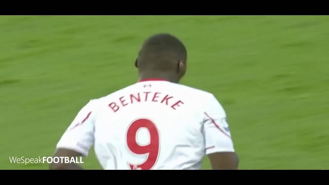 Liverpool Christian Benteke Bicycle Kick vs. Man U YouTube
