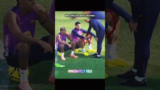 When Yamal Gets Special Treatment lamineyamal footballmoments football soccer footballshorts