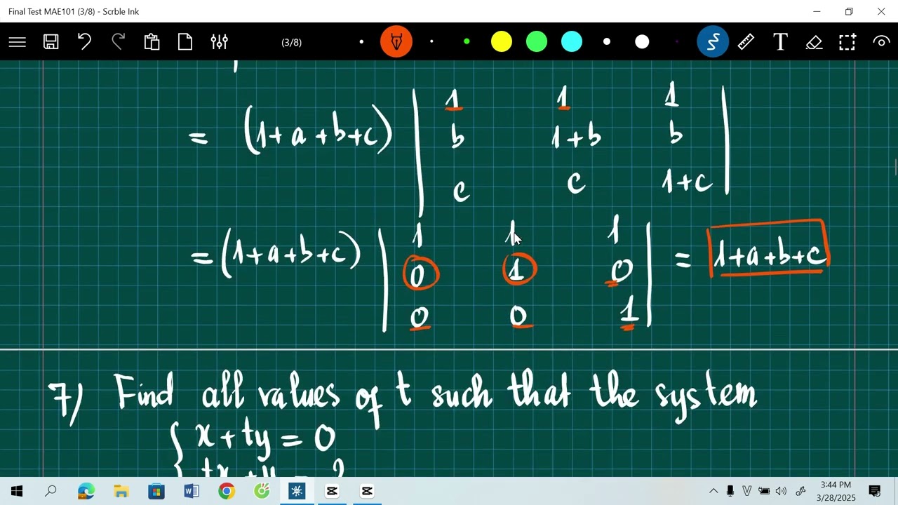 Ôn FE MAE101 - Phần 1.