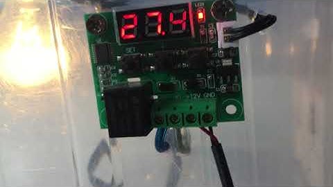 Rangkaian Arduino untuk penetas telor