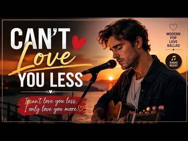 Can't Love You Less ❤️ | Official Audio | Romantic English Love Song 2026