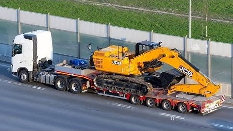 Transport A Big JCB | ( Heavy Machines and Mining Simulator )
