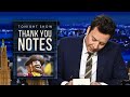 Thank You Notes: 49ers Mascot, Valentine&#39;s Day Hearts | The Tonight Show Starring Jimmy Fallon