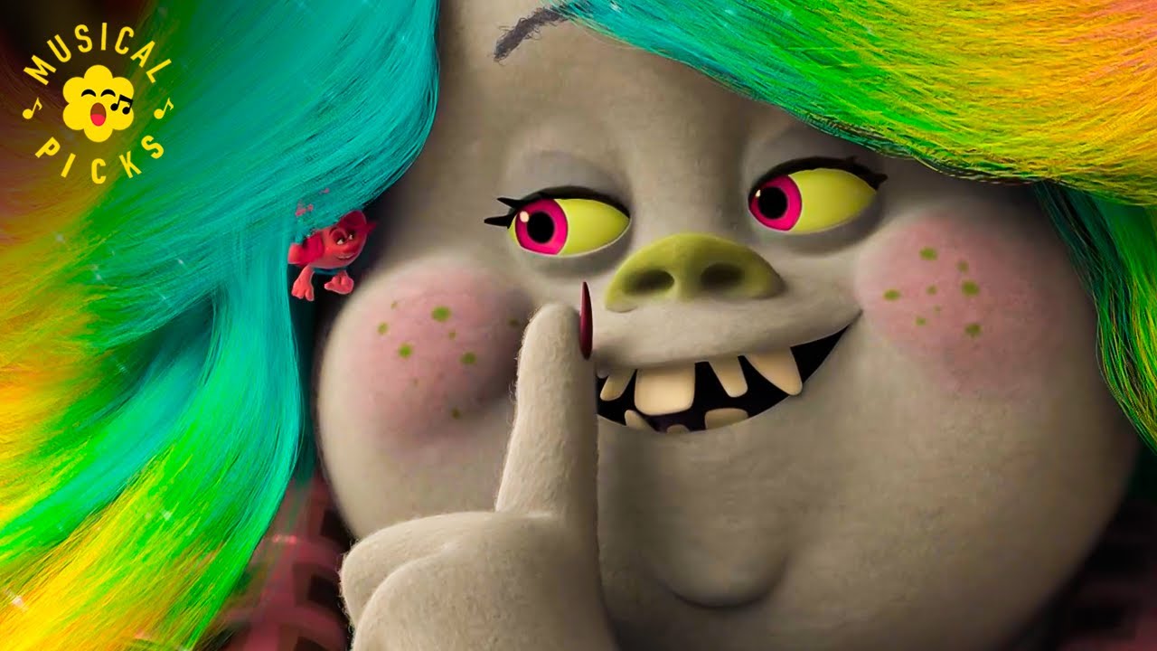 Bridget Becomes Lady Glitter Sparkles | Trolls