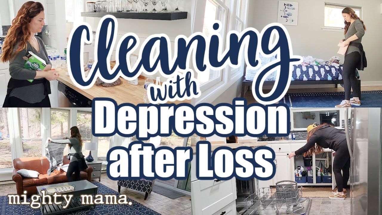 REAL LIFE CLEANING MOTIVATION FOR DEPRESSION/ CLEAN WITH DEPRESSION