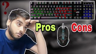 RPM EURO Games Keyboard and Mouse Combo Pros and Cons | Unboxing and Review