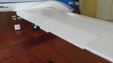 "crow" mixing of ailerons with Landing flap settings.