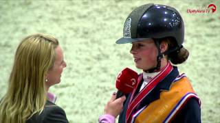 Zesjarige Dressuurpaarden Finale Knhs-Subli Kampioenschap 2014