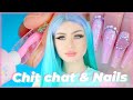 Full Cover tips with Polygel / Chit chat