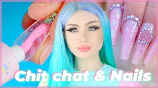 Full Cover tips with Polygel / Chit chat screenshot 1